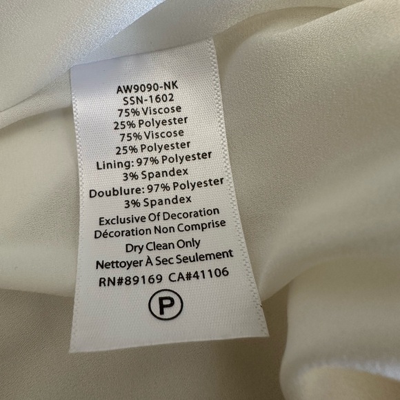 ATM cream velvet midi skirt, size large - Picture 11 of 13